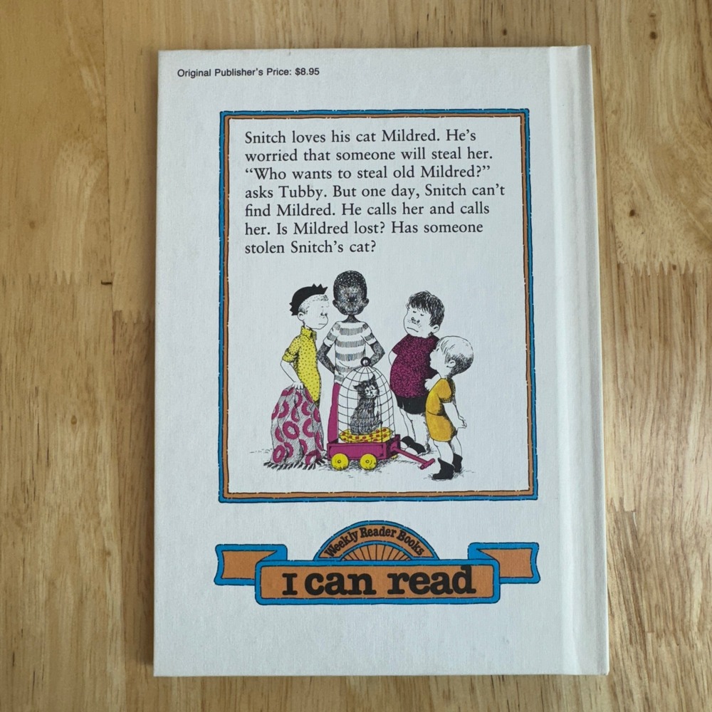 The Case of the Cats Meow An I Can Read Mystery by Crosby Bonsall 1965 - Picture 4 of 6
